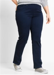 Jeans med medelhög ribbstickad midja, bpc bonprix collection