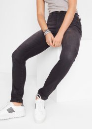 Formande jeans med hög midja, smal passform, John Baner JEANSWEAR