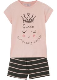 Bonprix Pyjamasset med shorts och T-shirt för flickor (2 delar), bpc bonprix collection