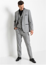 Kostym med återvunnen polyester (3 delar): Kavaj, byxor och väst, bpc selection