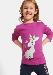 Långärmad T.shirt för barn i ekologisk bomull  (2-pack), bpc bonprix collection