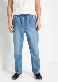 Dra på-jeans i somrig denim, klassisk passform (2-pack), John Baner JEANSWEAR