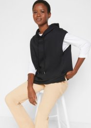 Ärmlös hoodie med avslappnad passform, bpc bonprix collection