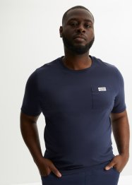 T-shirt med ficka (2-pack), bpc bonprix collection