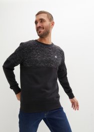 Sweatshirt med ekologisk bomull, John Baner JEANSWEAR