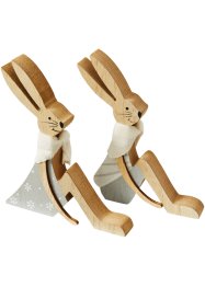 Prydnadsfigur hare (2-pack), bpc living bonprix collection