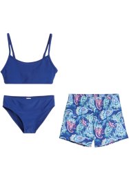 Bikini +  badshorts för barn (3 delat set), bpc bonprix collection