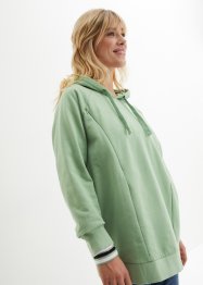 Mamma-/amningssweatshirt med ekologisk bomull, bpc bonprix collection