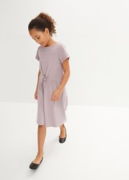 Jerseyklänning för barn i ekologisk bomull (2-pack), bpc bonprix collection