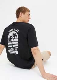 T-shirt i ekologisk bomull, loose fit, RAINBOW