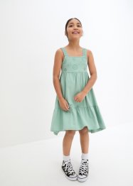 Jerseyklänning för barn i ekologisk bomull, bpc bonprix collection