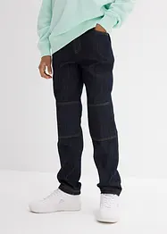 Bonprix Regular Fit Stretch Jeans Straight för barn, med förstärkning vid knäna, bonprix