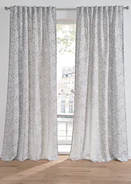 Bonprix Mönstrad gardinlängd i jacquard (1-pack), bonprix