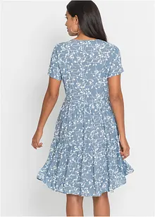 Miniklänning i följsam viskos, bonprix Miniklänning i följsam viskos, bonprix