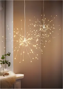 Hängdekoration "Stjärna" med LED-belysning (2-pack), bonprix Hängdekoration "Stjärna" med LED-belysning (2-pack), bonprix