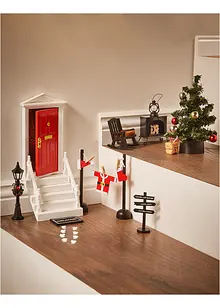 Prydnadsföremål tomtedörr i miniatyr med tillbehör (20-delat set), bonprix Prydnadsföremål tomtedörr i miniatyr med tillbehör (20-delat set), bonprix