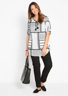 Lång tunika i ren bomull, bonprix Lång tunika i ren bomull, bonprix