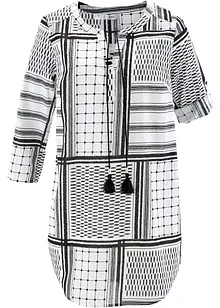 Lång tunika i ren bomull, bonprix Lång tunika i ren bomull, bonprix