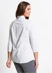 Blus med sjalkrage, bonprix Blus med sjalkrage, bonprix