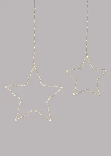 Prydnadsstjärnor med LED-belysning, bonprix Prydnadsstjärnor med LED-belysning, bonprix