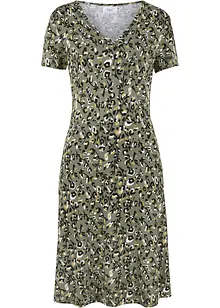 Trikåklänning av viskosmix med mjukt fall, bonprix Trikåklänning av viskosmix med mjukt fall, bonprix