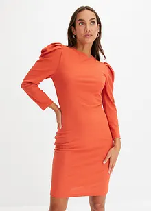 Ribbstickad jerseyklänning, bonprix Ribbstickad jerseyklänning, bonprix