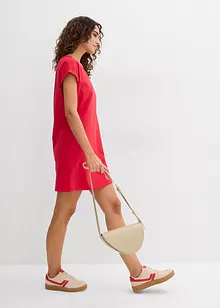 Trikåklänning av ekologisk bomull (2-pack), bonprix Trikåklänning av ekologisk bomull (2-pack), bonprix