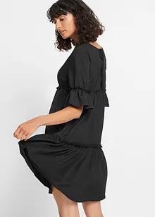 Klänning med hålbroderi, bonprix Klänning med hålbroderi, bonprix