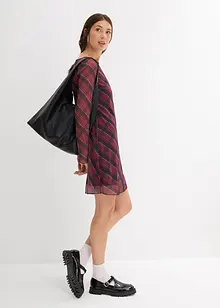 Miniklänning av tunn mesh, bonprix Miniklänning av tunn mesh, bonprix