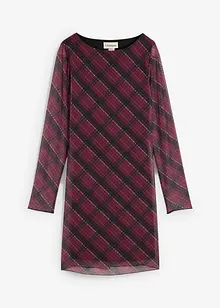 Miniklänning av tunn mesh, bonprix Miniklänning av tunn mesh, bonprix