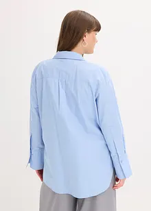 Knytblus av ren bomull, bonprix Knytblus av ren bomull, bonprix