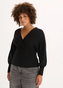 Tröja i följsam viskosmix, bonprix Tröja i följsam viskosmix, bonprix