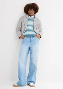 Grovstickad tröja i mjuk ylleblandning, bonprix Grovstickad tröja i mjuk ylleblandning, bonprix