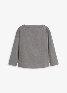 Tunika av stabilt material med fiskbensmönster, bonprix Tunika av stabilt material med fiskbensmönster, bonprix