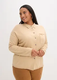 Finstickad skjorta, bonprix Finstickad skjorta, bonprix