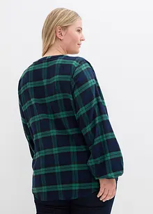 Blus i flanell av ren bomull, bonprix Blus i flanell av ren bomull, bonprix