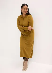 Stickad klänning i mjuk viskosmix, bonprix Stickad klänning i mjuk viskosmix, bonprix