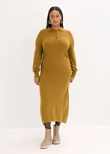 Stickad klänning i mjuk viskosmix, bonprix Stickad klänning i mjuk viskosmix, bonprix