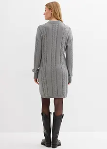 Stickad klänning i bomull, bonprix Stickad klänning i bomull, bonprix