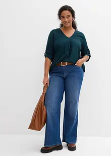 Dra på-blus i följsam viskos, bonprix Dra på-blus i följsam viskos, bonprix