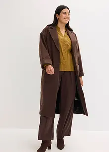 Bomullsblus med spetsdetaljer, bonprix Bomullsblus med spetsdetaljer, bonprix