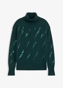 Tröja med paljetter, bonprix Tröja med paljetter, bonprix