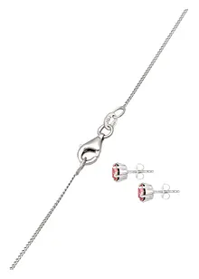 Halsband och örhängen från Elli i sterlingsilver 925 (smyckeset), elli Halsband och örhängen från Elli i sterlingsilver 925 (smyckeset), elli