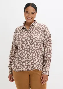 Viskosblus med fladdermusärmar, bonprix Viskosblus med fladdermusärmar, bonprix