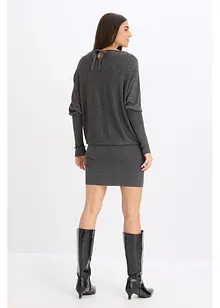 Stickad klänning i mjuk viskosmix, bonprix Stickad klänning i mjuk viskosmix, bonprix