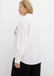Oversize-skjorta med kontrasterande ficka, bonprix Oversize-skjorta med kontrasterande ficka, bonprix