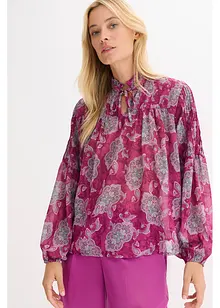 Chiffongtunika med paisleymönster, bonprix Chiffongtunika med paisleymönster, bonprix