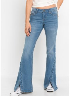 Vida jeans med knappslå, ekologisk bomull, RAINBOW