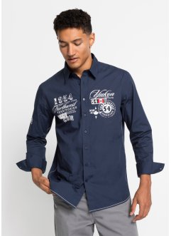 Långärmad skjorta med tryck, bpc selection