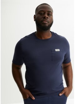 T-shirt med ficka (2-pack), ekologisk bomull, bpc bonprix collection